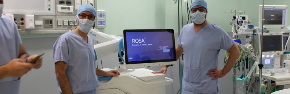 ROBOT CHIRURGICAL ROSA®KNEE, UNE AVANCÉE TECHNOLOGIQUE MAJEURE À LA CLINIQUE BEAU SOLEIL