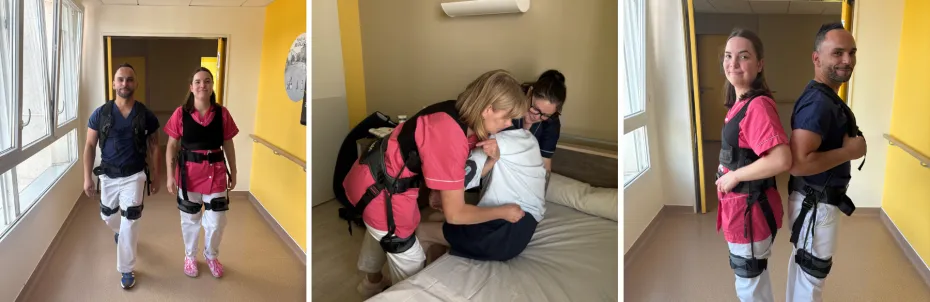 Des exosquelettes pour améliorer les conditions et le bien-être au travail des professionnels