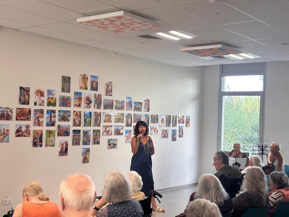 exposition chronique d'un été en EHPAD