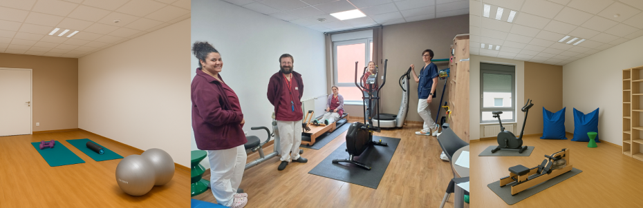 Résidence Mutualiste Bellevue - un espace bien-être et sport dédié aux professionnels de l’EHPAD